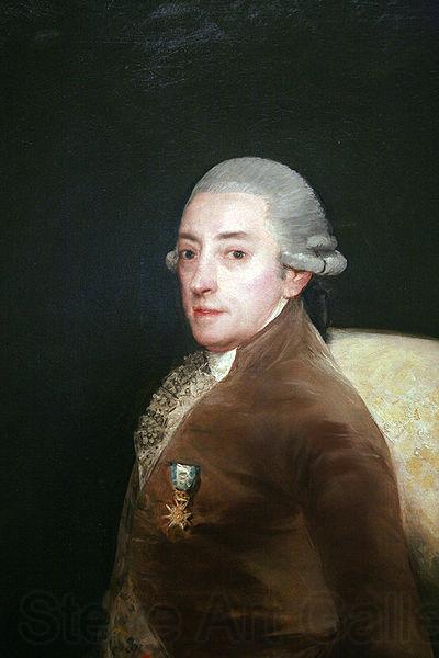 Francisco de Goya Portrait of don Bernardo de Iriarte Norge oil painting art